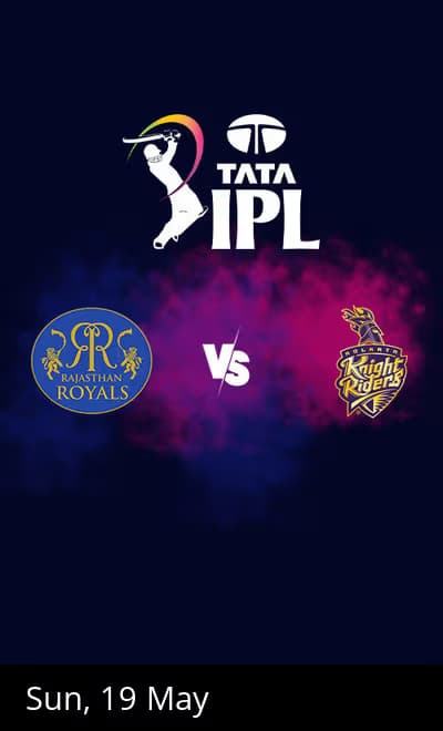 Kolkata Knight Riders vs Rajasthan Royals